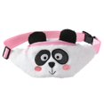 thumbnail image 1 of Odeerbi Cartoon Chest Bag For Kids Boys Girls Fashion Parent-Child Zipper Messenger Bag Plush Waist Bag, 1 of 4