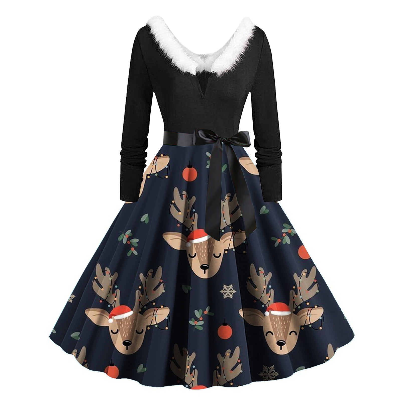 Retro Christmas Dress