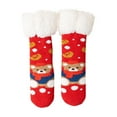 thumbnail image 1 of Odeerbi Christmas Fuzzy Socks for Kids Boys Girls Cotton Non-Slip Socks Thermal Fluffy Socks Cozy Plush Crew Socks Children Winter Thick Keep Warm Comfortable Socks, 1 of 3