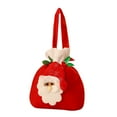 thumbnail image 1 of Odeerbi Christmas Gift Bag Brushed Cloth Candy Bag Gift Decoration Beam Drawstring Bag White, 1 of 4