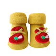 thumbnail image 1 of Odeerbi Christmas Non-Slip Slipper Socks for Baby Infant Boys Girls Prewalker Walking Shoes Thermal Cotton Socks Children Winter Thick Keep Warm Comfortable Socks, 1 of 3