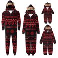 thumbnail image 1 of Odeerbi Christmas Onesie Pajamas for Family Holiday Sleep Jumpsuit Long Sleeve Family Christmas Pajamas Matching Sets Kids Printed Loungewear Jumpsuit Sleepwear Xmas PJs Set Red, 1 of 7