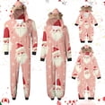 thumbnail image 1 of Odeerbi Christmas Onesie Pajamas for Family Holiday Sleep Jumpsuit Long Sleeve Family Christmas Pajamas Matching Sets Mom Printed Loungewear Jumpsuit Sleepwear Xmas PJs Set Red, 1 of 7