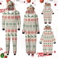 thumbnail image 1 of Odeerbi Christmas Onesie Pajamas for Family Holiday Sleep Jumpsuit Long Sleeve Family Christmas Pajamas Matching Sets Toddler Printed Loungewear Jumpsuit Sleepwear Xmas PJs Set Khaki, 1 of 6