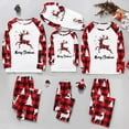 thumbnail image 1 of Odeerbi Christmas Pajamas for Family Holiday Long Sleeve Family Christmas Pajamas Matching Sets Dad Parent Child Jumpsuit Set Printed Sleepwear Xmas Family Matching PJs Set Camouflage, 1 of 5