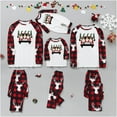 thumbnail image 1 of Odeerbi Christmas Pajamas for Family Holiday Long Sleeve Family Christmas Pajamas Matching Sets Kids Printed Parent Child Loungewear Set Two-Piece Sleepwear Xmas PJs Set Camouflage, 1 of 1
