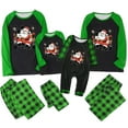 thumbnail image 1 of Odeerbi Christmas Pajamas for Family Holiday Long Sleeve Family Christmas Pajamas Matching Sets Mom Plaid Printed Tops Pants Set Two-Piece Sleepwear Xmas Family Matching PJs Set Multicolor, 1 of 3