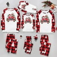 thumbnail image 1 of Odeerbi Christmas Pajamas for Family Holiday Long Sleeve Family Christmas Pajamas Matching Sets Kids Printed Parent Child Loungewear Jumpsuits Two-Piece Sleepwear Xmas PJs Set Camouflage, 1 of 1