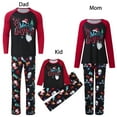 thumbnail image 1 of Odeerbi Christmas Pajamas For Family Boys Girls Child Plaid Printed Blouse Tops+Pants Xmas Matching Set Red, 1 of 9