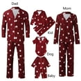thumbnail image 1 of Odeerbi Christmas Pajamas For Family Boys Girls Child Plaid Printed Blouse Tops+Pants Xmas Matching Set Red, 1 of 7