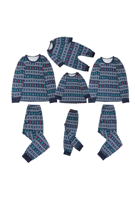 Christmas Pajamas For Family Matching Outfits Parent Child Printed Crawl Boys Girls Infant Toddler