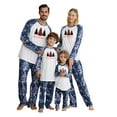 thumbnail image 1 of Odeerbi Christmas Pajamas For Family Matching Outfits Warm Set Printed Home Wear Two-piece Dad Set, 1 of 8