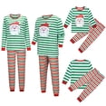 thumbnail image 1 of Odeerbi Christmas Pajamas For Family Matching Outfits Warm Set Printed Home Wear Two-piece Mother Set, 1 of 7