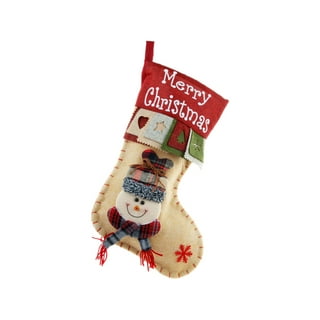  Ruz Spongebob Squarepants 20 Applique Christmas Stocking, Gift  Holder for Stocking Stuffers, Indoor Home Decor and Holiday Decoration,  Blue : Home & Kitchen