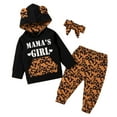 thumbnail image 1 of Odeerbi Clearance Baby Boys Girls Coats Sweatshirt Toddler Kids Autumn Leopard Print Cotton Clothes Hoodies Bear Ear Suit, 1 of 9