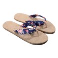 thumbnail image 1 of Odeerbi Clearance Girls Slippers Women's Slippers Ladies Flip Flops Flat Beach Shoes Flat Flip Flops, 1 of 4