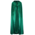 thumbnail image 1 of Odeerbi Cloak With Hood Women Festival Casual Party Solid Retro Gothic Cloak Stage Outfit Top Blue, 1 of 6