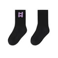 thumbnail image 1 of Odeerbi Cotton Crew Socks for Toddler Boys Girls Cute Soft Breathable Socks Children Versatile Calf Socks Lace Socks, 1 of 3