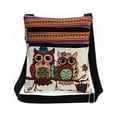 thumbnail image 1 of Odeerbi Crossbody Bags for Women 2025 Embroidered Owl Tote Bags Shoulder Bag Handbags Postman Package A, 1 of 3