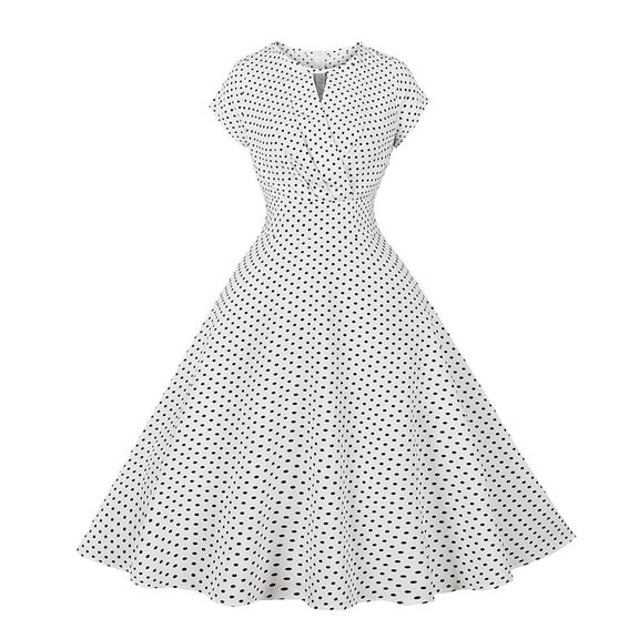 Odeerbi Dresses for Women 2025 Homecoming Dresses Beach Floral Print Sleeveless Tank Swing Dress Light Blue