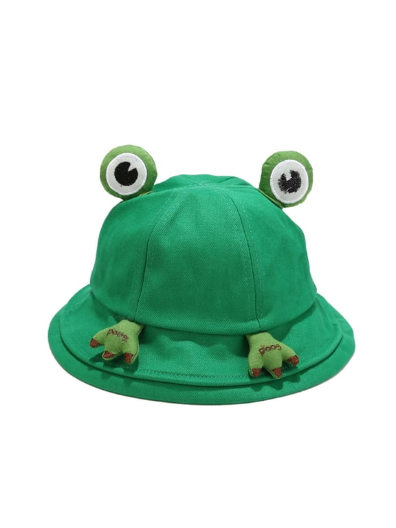 Family Matching Sun Hat Parent-child Cute All-match Fisherman Hat Student Cartoon Sunscreen Hat