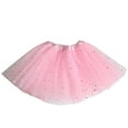 thumbnail image 1 of Odeerbi Girls Skirts Tutu Skirt Toddler Baby Party Multicolour Dance Ballet Outfit Sequins Princess Skirts White, 1 of 4
