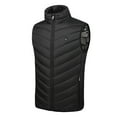 thumbnail image 1 of Odeerbi Heated Coat Vest for Men Outdoor Warm Clothing Heated For Riding Skiing Charging Via Heated Coat Black (Excluding Power Banks), 1 of 9