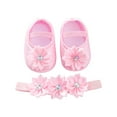 thumbnail image 1 of Odeerbi Infant Toddler Boys Girls Sandals Soft Sole Shoes Slip Resistant Prewalker Baby Non Slip Summer Sandals Pink, 1 of 6