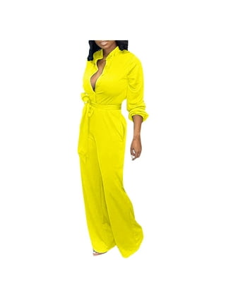Yellow Jumpsuit Women