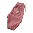 thumbnail image 1 of Odeerbi Kids Boys Girls Corduroy Jogger Pants Fall Winter Cute Sweatpants Spring Going Out Casual Long Pants Kids Clothes, 1 of 3