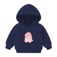 thumbnail image 1 of Odeerbi Kids Boys Girls Fleece Hoodies Dinosaur Pullover Hooded Sweatshirts Fashion Casual Long Sleeve Printing Hooded Sweatshirt Tops Navy, 1 of 1