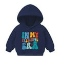 thumbnail image 1 of Odeerbi Kids Boys Girls Hoodies Printed Pullover Hooded Sweatshirts Fashion Casual Long Sleeve Printing Hooded Sweatshirt Tops Navy, 1 of 3