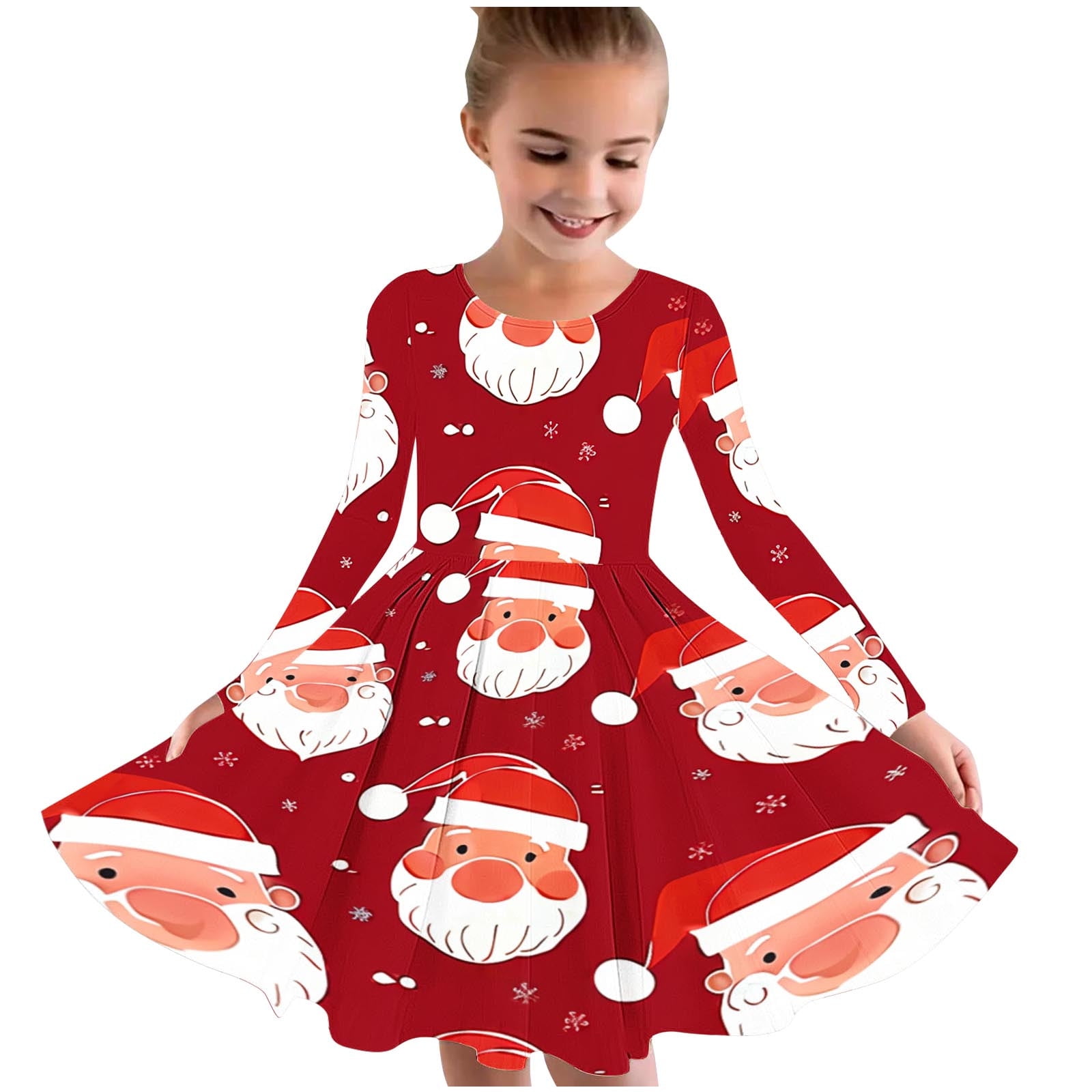 KIDS T-SHIRT DRESS WITH FLARE HEM 4-10 DANCING WITH DESTINY main image 1