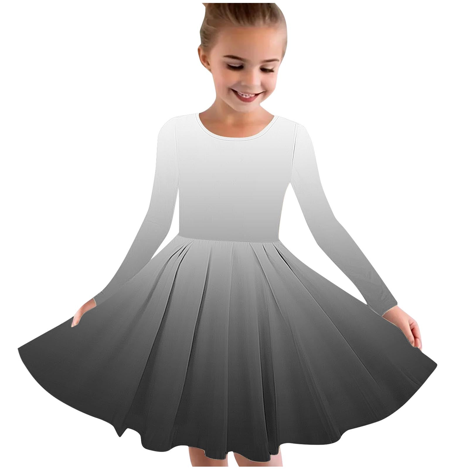 KIDS A-LINE FRILL DRESS 12-14 MERRY GO ROUND main image 1