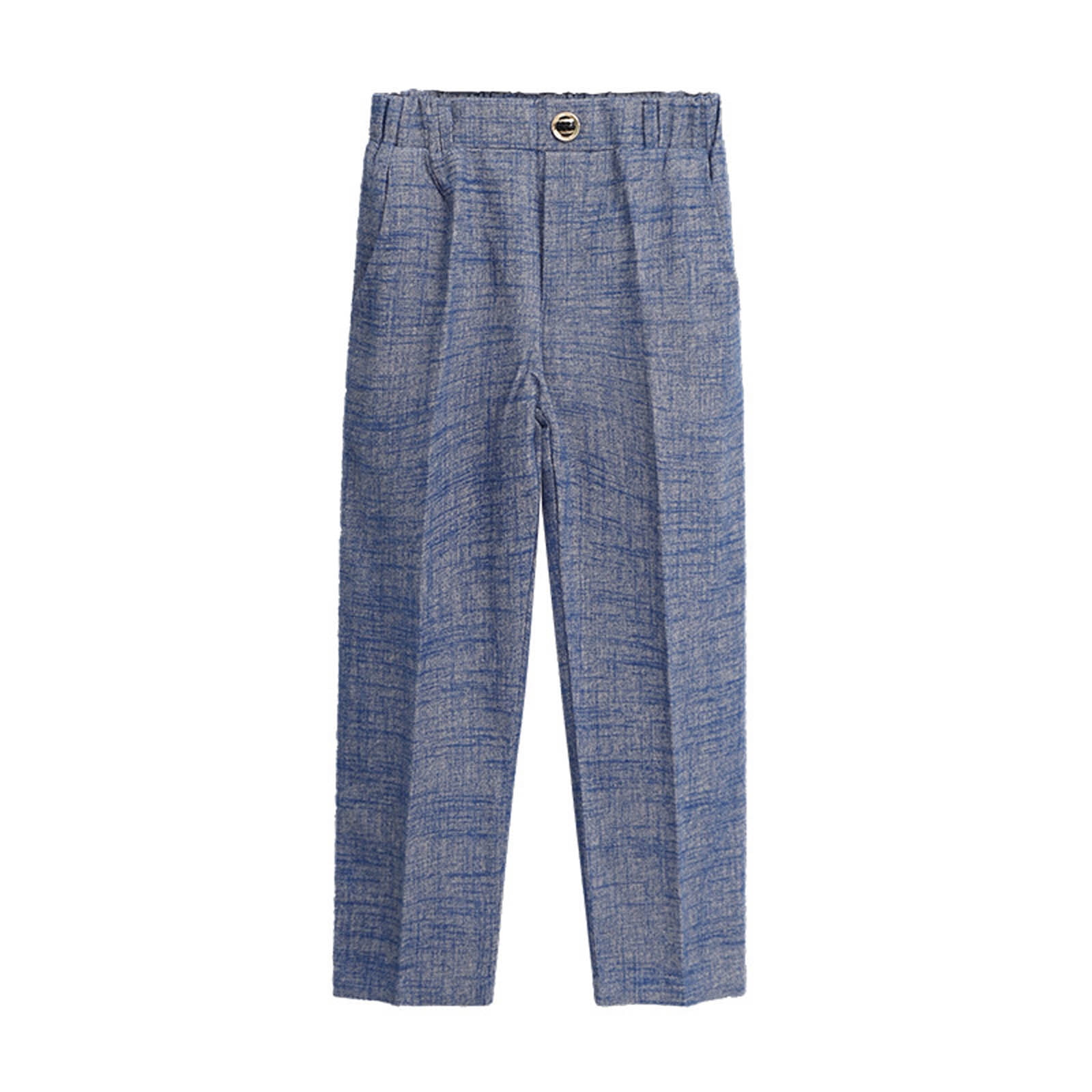 Fancy Kids Regular Fit Teal Dress Pants main image 0