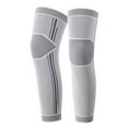 thumbnail image 1 of Odeerbi Leg Warmer For Men Women Graphene Winter Warm Wormwood Thermal Cycling Skiing Arthritis Pain Relief Knee Pads Sock Cover White, 1 of 7