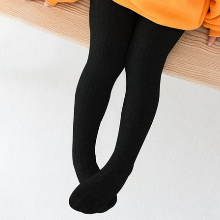 Odeerbi Leggings for 1-8 Years Infant Girls Cotton Pantyhose Tights Socks Children's Knitted Breathable Bottom Socks