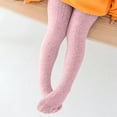 thumbnail image 1 of Odeerbi Leggings for 1-8 Years Kids Girls Cotton Pantyhose Tights Socks Children's Knitted Breathable Bottom Socks, 1 of 5