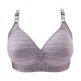 thumbnail image 1 of Odeerbi Lounge Bras for Women 2024 No Underwire Push Up Comfortable Lace Breathable Underwear Black, 1 of 4