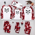 thumbnail image 1 of Odeerbi Matching Family Christmas Pajamas Sets Baby Romper Jumpsuits 2024 Fashion Xmas Print Family Jammies European And American Parent-Child Suit Loungewear Sleepwear for Baby, 1 of 5