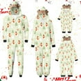 thumbnail image 1 of Odeerbi Matching Family Christmas Pajamas Sets Baby Romper Jumpsuits 2024 Fashion Xmas Print Family Jammies European And American Parent-Child Suit Loungewear Sleepwear for Baby, 1 of 5