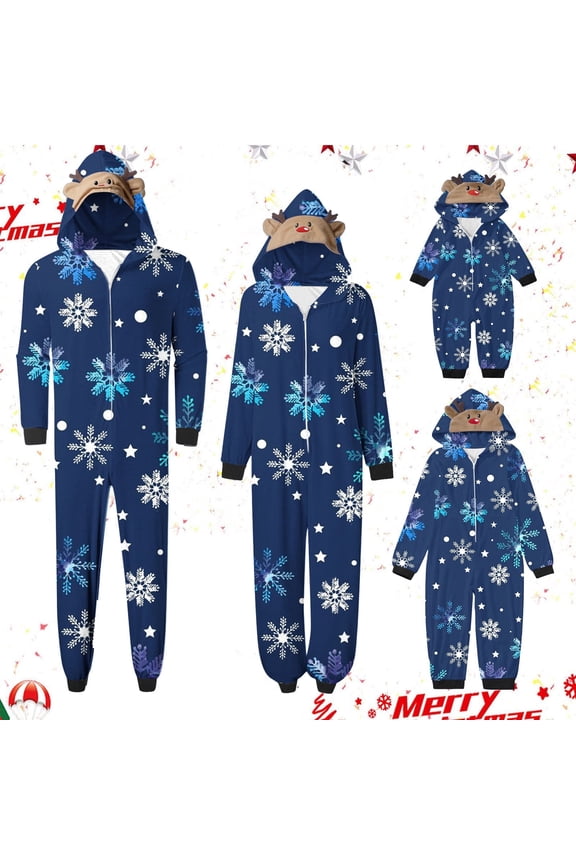 Matching Family Christmas Pajamas Sets Baby Romper Jumpsuits 2025 Fashion Xmas Print Family Jammies European And American Parent-Child Suit Loungewear Sleepwear for Baby