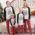 thumbnail image 1 of Odeerbi Matching Family Christmas Pajamas Sets Matching Family Home Wear Sets Xmas 2025 Casual Top with Bottom Outfits Loungewear Sleepwear Jammies for Dad, 1 of 5
