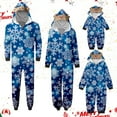 thumbnail image 1 of Odeerbi Matching Family Christmas Pajamas Sets Parent-Child Warm Hooded Jumpsuit Halloween Printed Home Wear Jammies Set Loungewear Sleepwear for Kids, 1 of 4