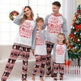 thumbnail image 1 of Odeerbi Matching Family Christmas Pajamas Sets Parent-Child Xmas Jammies Set Printed Warm Home Wear Two-piece Set Loungewear Sleepwear for Mom, 1 of 9