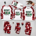 thumbnail image 1 of Odeerbi Matching Family Christmas Pajamas Sets Parent-Child Xmas Jammies Set Printed Warm Home Wear Two-piece Set Loungewear Sleepwear for Mom, 1 of 6