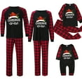 thumbnail image 1 of Odeerbi Matching Family Christmas Pajamas Sets Plaid Sleepwear Mens Xmas Printed Loungewear Tops and Pants Family Matching Jammies Set for Dad, 1 of 7
