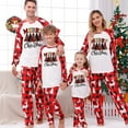 thumbnail image 1 of Odeerbi Matching Family Christmas Pajamas Sets Plaid Sleepwear Parent-Child Xmas Patchwork Plaid Printed Homewear Suits Round Neck 2025 Long Sleeve Two-piece Jammies Sets Loungewear for Kids, 1 of 7