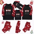 thumbnail image 1 of Odeerbi Matching Family Christmas Pajamas Sets Plaid Sleepwear Parent-Child Xmas Patchwork Plaid Printed Homewear Suits Round Neck 2025 Long Sleeve Two-piece Jammies Loungewear for Dad, 1 of 7