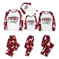 thumbnail image 1 of Odeerbi Matching Family Christmas Pajamas Sets Plaid Sleepwear Parent-Child Xmas Patchwork Plaid Printed Homewear Suits Round Neck 2025 Long Sleeve Two-piece Jammies Loungewear for Dad, 1 of 4